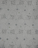 SVL395 Swiss Voile Lace White
