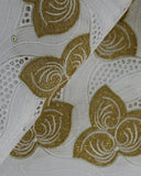 SVL396 Swiss Voile Lace White Gold
