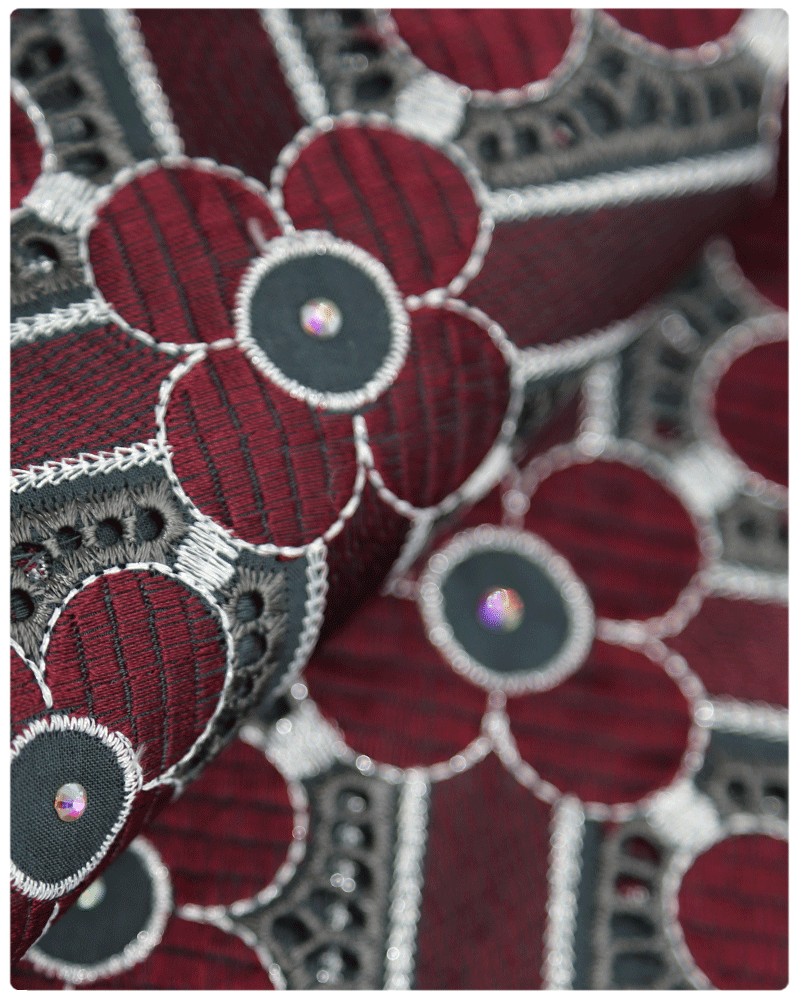 Voile lace discount fabric