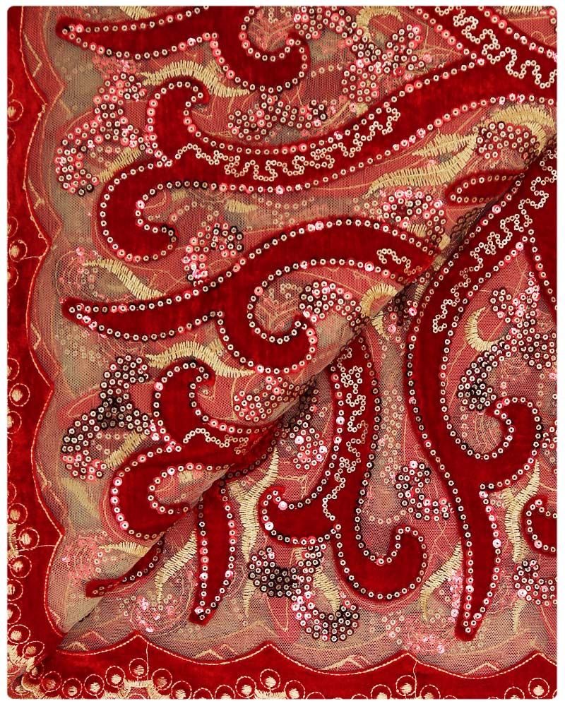 EXFRN-308 Exclusive French Lace with Velvet