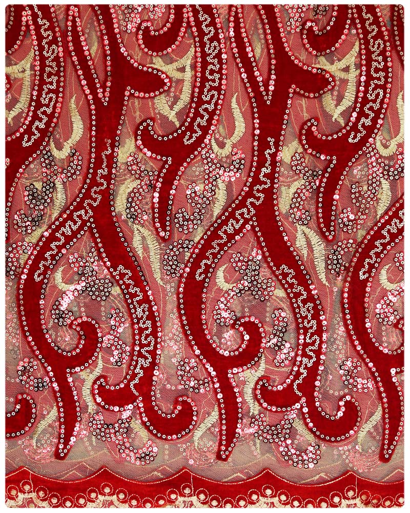 EXFRN-308 Exclusive French Lace with Velvet