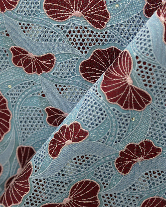 SVL411 Swiss Voile Lace Blue