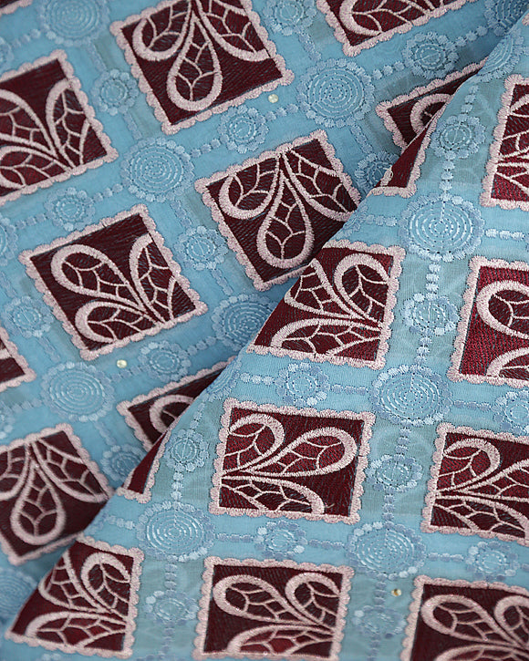 SVL414 Swiss Voile Lace Blue