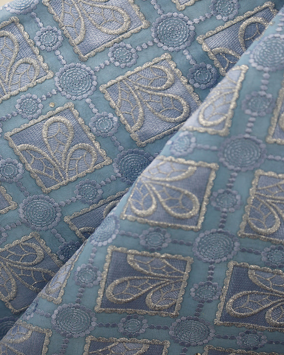 SVL419 Swiss Voile Lace Blue