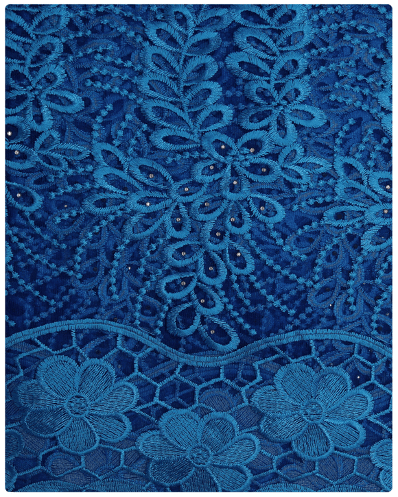 FRN065 - French Lace - Blue