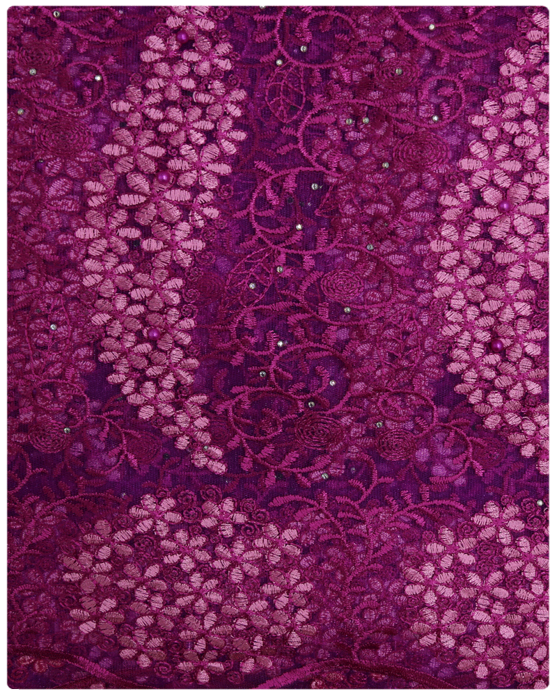 FRN068 - French Lace - Fuchsia