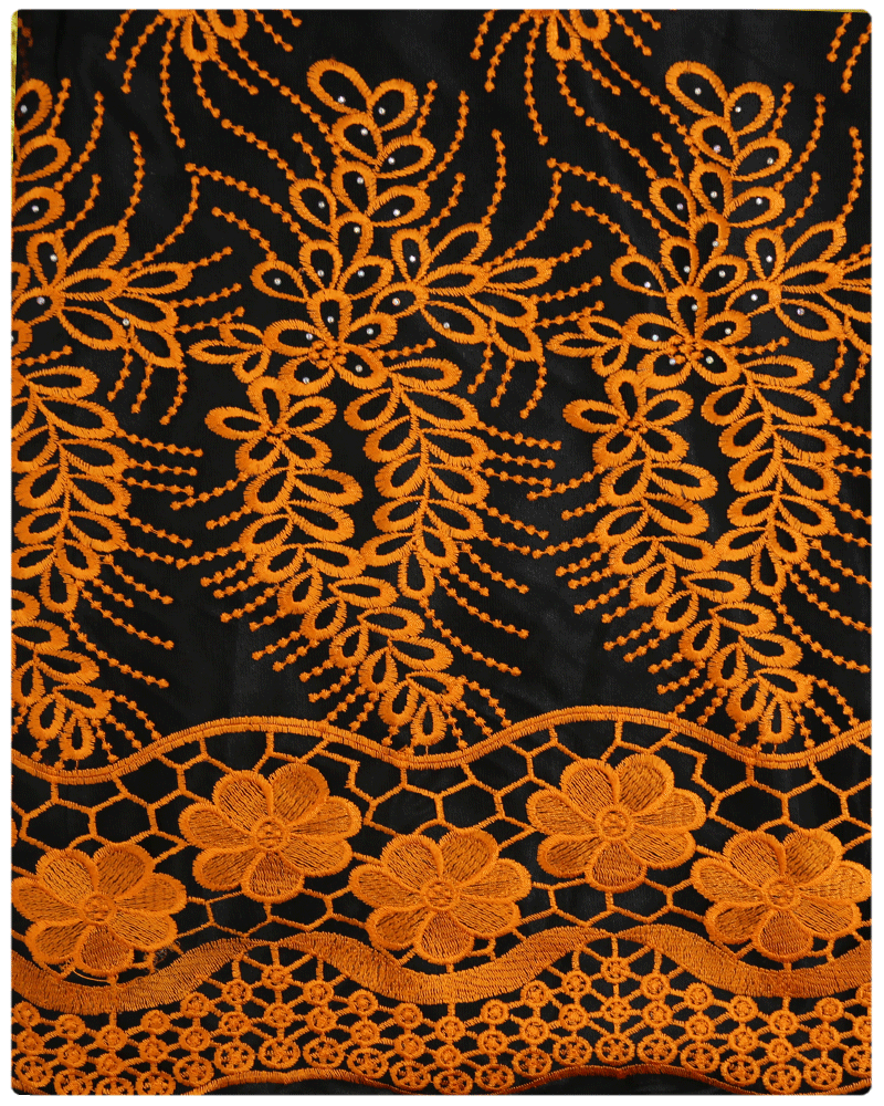 FRN065 - French Lace - Orange