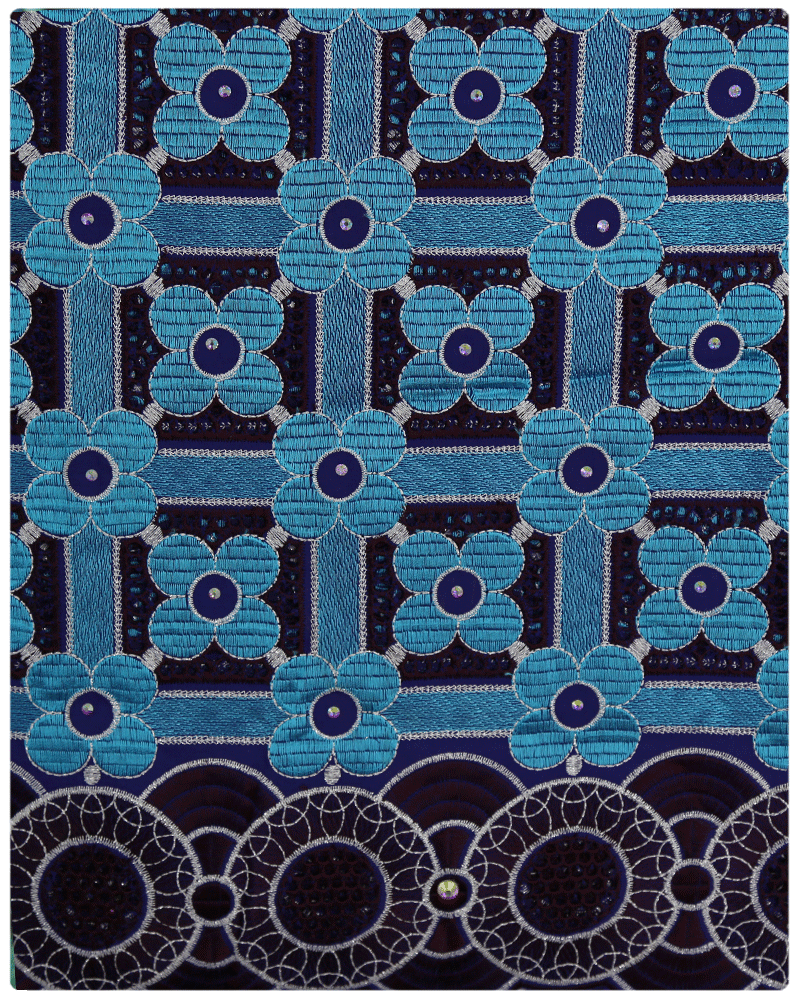 SVL97- Swiss Voile Lace - Blue