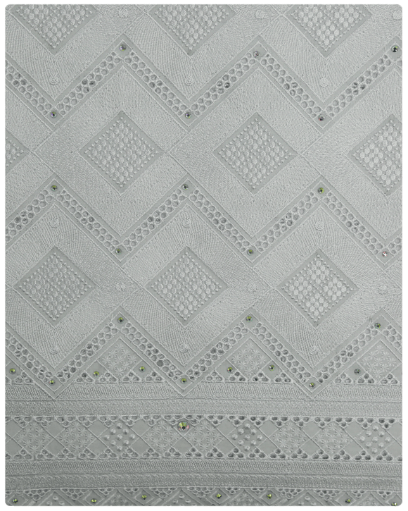 SVL092 - Swiss Voile Lace - White