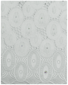 SVL091 - Swiss Voile Lace - White