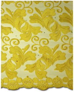 FRN002 - French Lace - Yellow