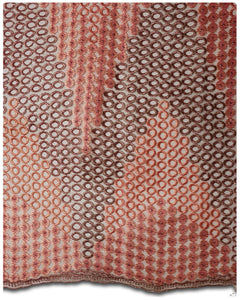 FRN051 - French Lace - Peach & Chocolate