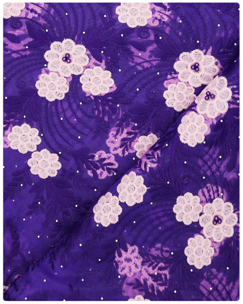 FRN060 - French Lace - Purple